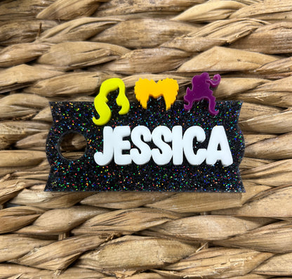 Hocus Pocus 3D Name Plates