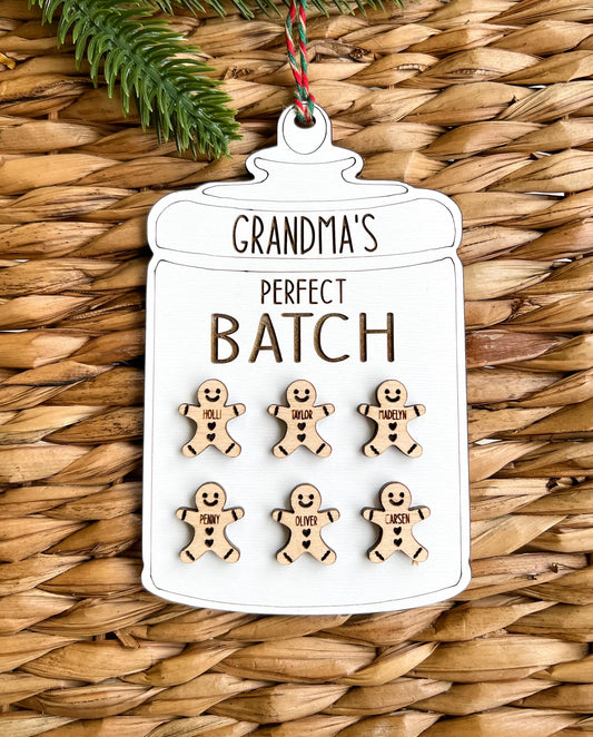 Gingerbread Family Ornament