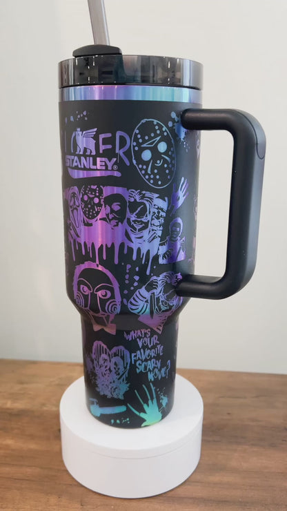 Horror Characters Tumbler