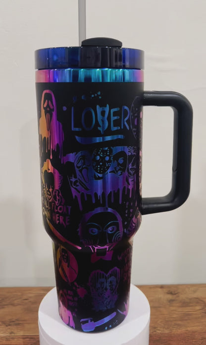 Horror Characters Tumbler